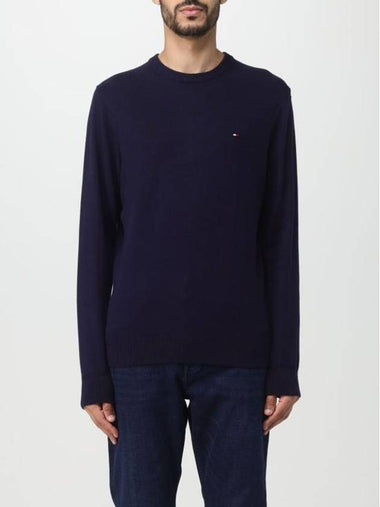 Sweater MW0MW28046 DW5 Blue - TOMMY HILFIGER - BALAAN 1