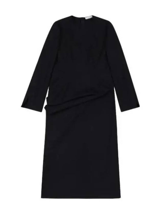 Lucien Asymmetrical Dress Black One Piece - THE ROW - BALAAN 1