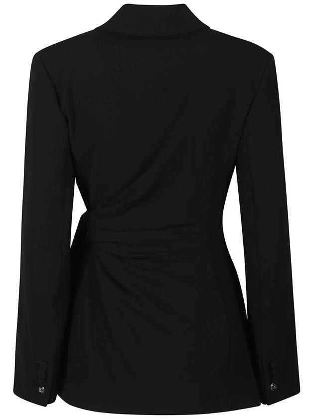 Comma Triacetate Jacket Black - MAX MARA - BALAAN 3