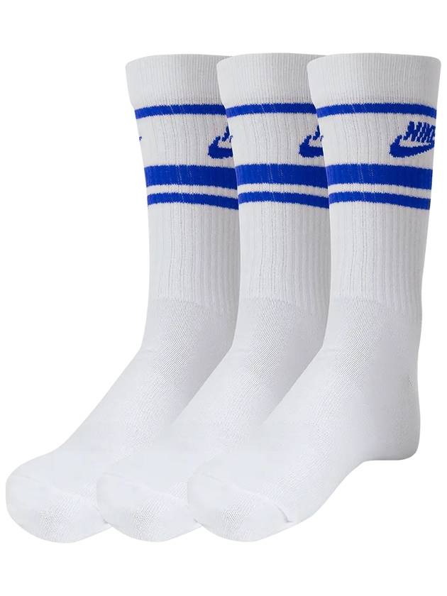 Sportswear Everyday Essential Crew Socks 3 Pack White - NIKE - BALAAN 2