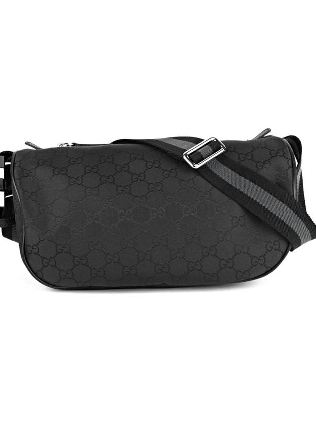 GG Fabric Waist Bag Black - GUCCI - BALAAN 4