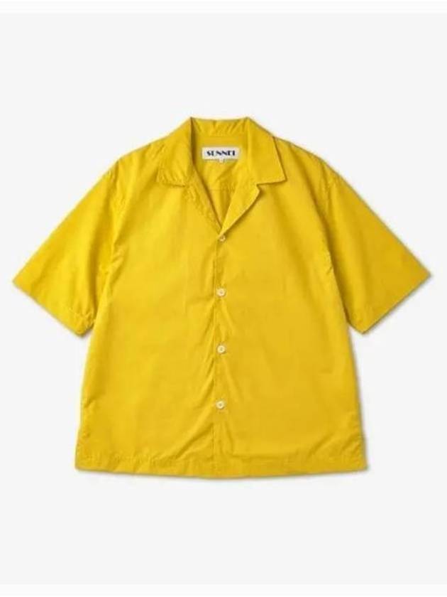 Regular Short Sleeve Shirt Yellow - SUNNEI - BALAAN 2