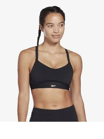 S Lux Strappy Sports Bra Black H51841 - REEBOK - BALAAN 1