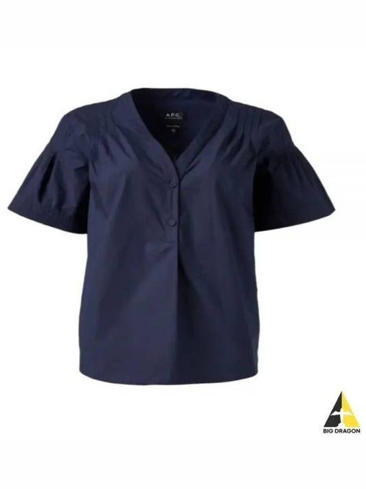 Ambre Blouse Navy - A.P.C. - BALAAN 2