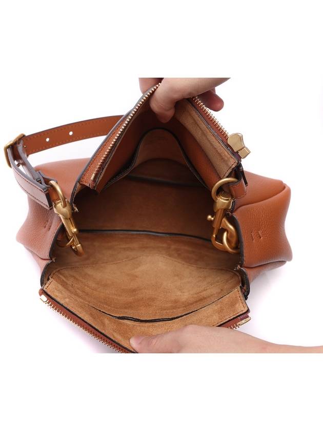 Marcie Small Shoulder Bag Brown - CHLOE - BALAAN 7