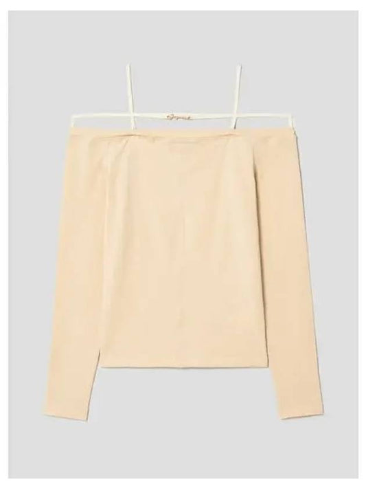 Jacquemus Women s Le Shirt Blouse Southern Sierra Light Ivory Domestic Product - JACQUEMUS - BALAAN 1