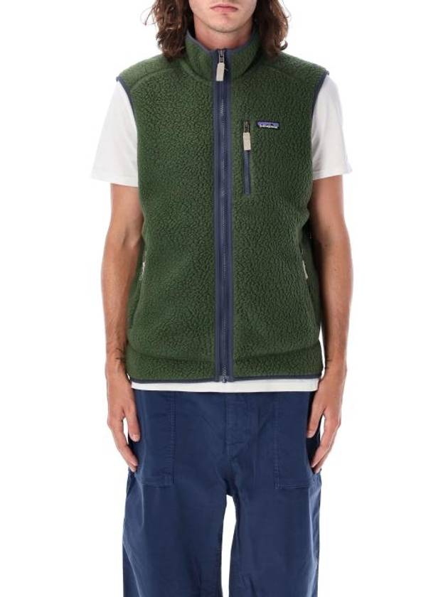 Men's Retro Pile Vest Green - PATAGONIA - BALAAN 1