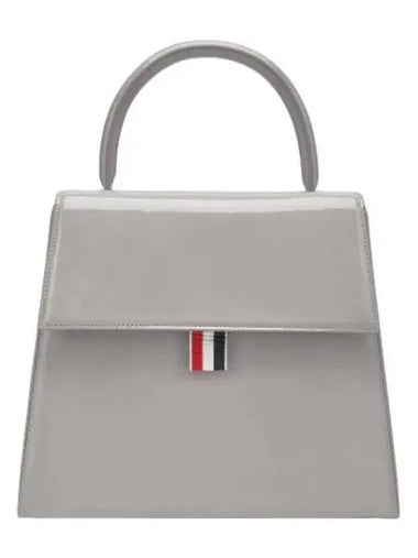 Trapeze handle tote bag gray - THOM BROWNE - BALAAN 1