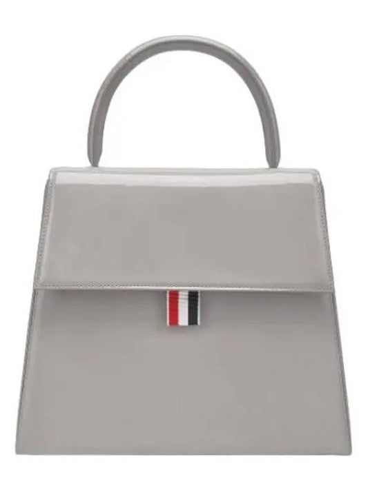 Trapeze handle tote bag gray handbag - THOM BROWNE - BALAAN 1