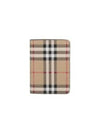 Vintage Check Passport Wallet Beige - BURBERRY - BALAAN 2