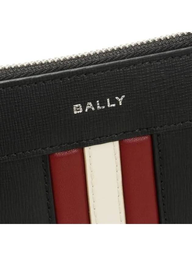 Hartland Leather Clutch Bag Black - BALLY - BALAAN 6