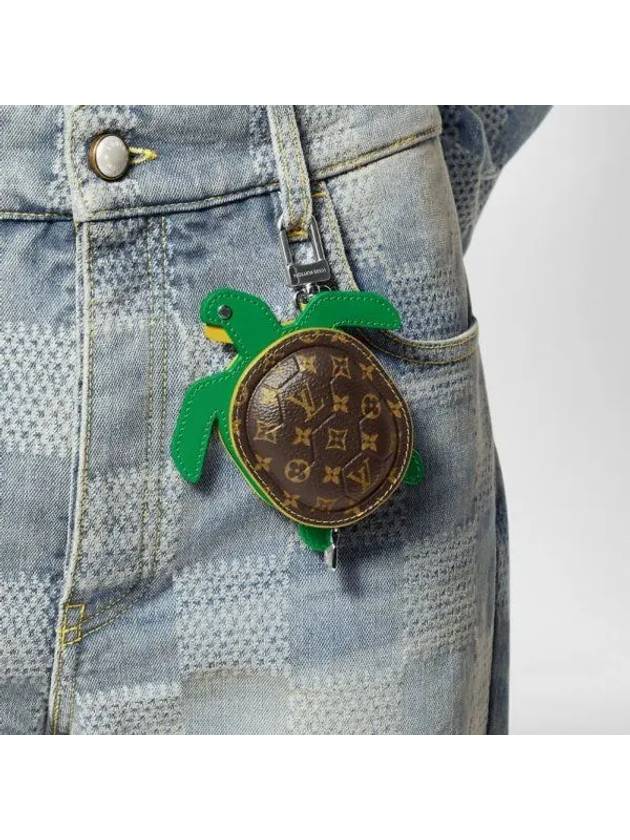 Keyring Key Holder LV Turtle Pouch Bag Charm Accessories M01471 - LOUIS VUITTON - BALAAN 1