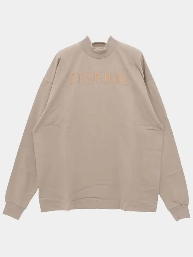 Eternal Crew Neck Cotton Long Sleeve T-Shirt Beige - FEAR OF GOD - BALAAN 3