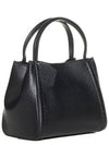 Logo Leather Tote Bag Black - VALENTINO - BALAAN 3