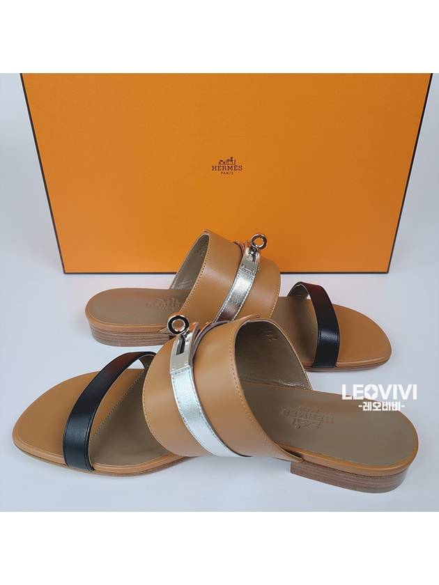 Avenue Sandals Multi Natural H201079Z - HERMES - BALAAN 5