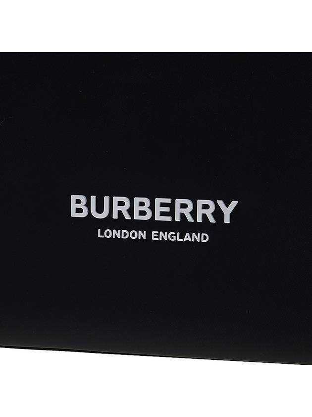 Logo Print Nylon Artie Tote Bag Black - BURBERRY - BALAAN 8