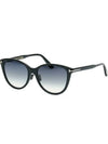 Sunglasses TF1055K 01B Cat's Eye Asian Fit Horned Rim - TOM FORD - BALAAN 7