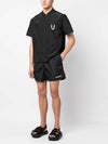 Logo Swim Shorts Black - VETEMENTS - BALAAN 4