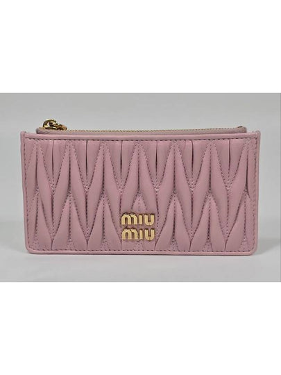 Matelasse card wallet - MIU MIU - BALAAN 2