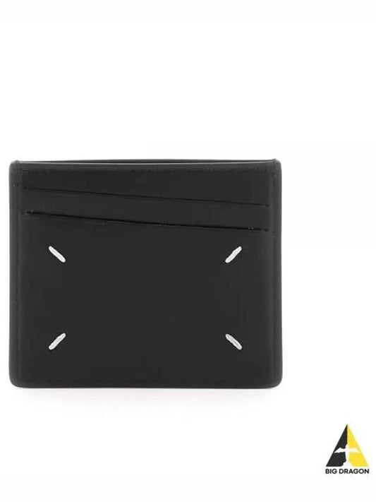 Stitch Diagonal Card Wallet Black - MAISON MARGIELA - BALAAN 2