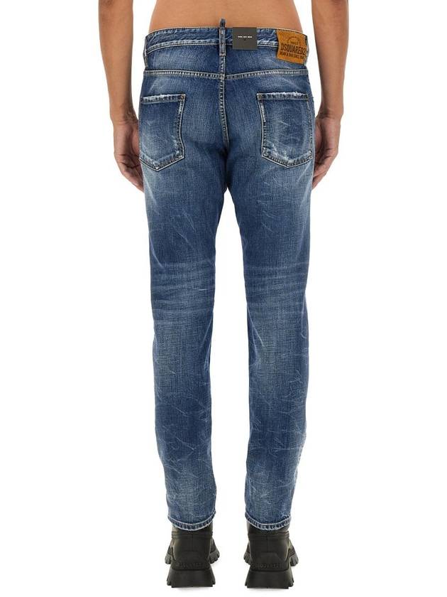 Medium Reflective Lake Wash Cool Guy Jeans Navy - DSQUARED2 - BALAAN 4