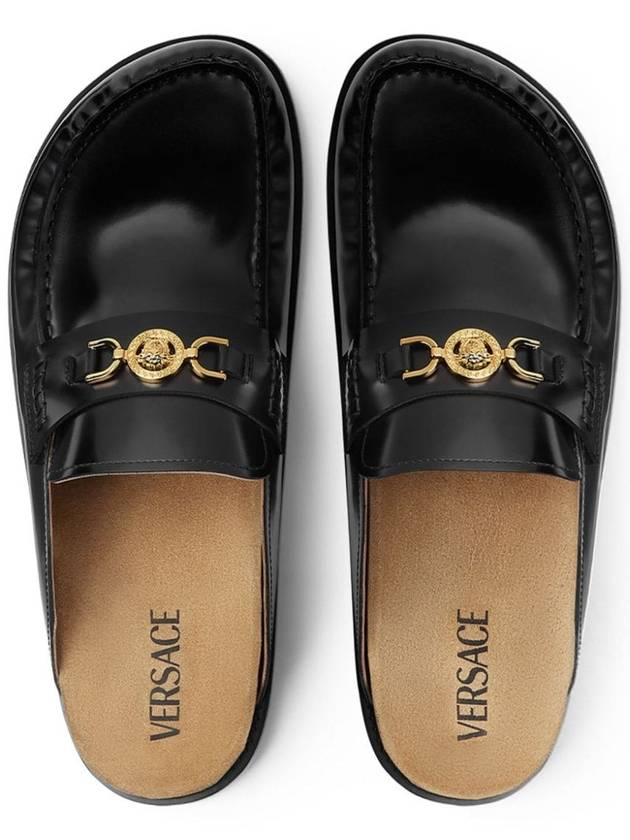 Medusa apos 95 leather mules 10144491A00599 - VERSACE - BALAAN 3