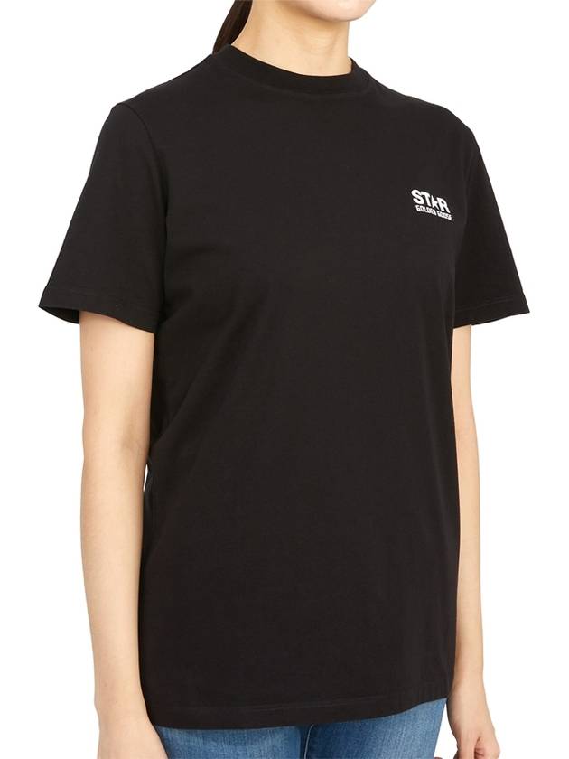 Back Big Star Short Sleeve T-Shirt Black - GOLDEN GOOSE - BALAAN 4