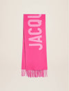 Lecharpe Fringe Logo Virgin Wool Muffler Pink - JACQUEMUS - BALAAN 3