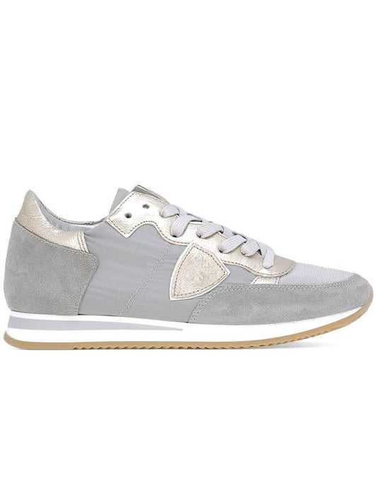 Tropez suede nylon low top sneakers TRLD1122 - PHILIPPE MODEL - BALAAN 1