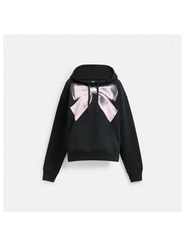 Bow hoodie CX770 BLK - COACH - BALAAN 1