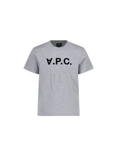 Standard Grand VPC Short Sleeve T-Shirt Grey - A.P.C. - BALAAN 2