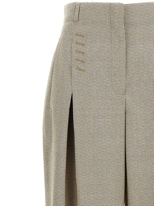 Fendi Micro Check Trousers - FENDI - BALAAN 3