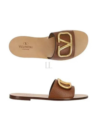 V Logo Signature Women s Slippers S0M21HWS HG5 - VALENTINO - BALAAN 1