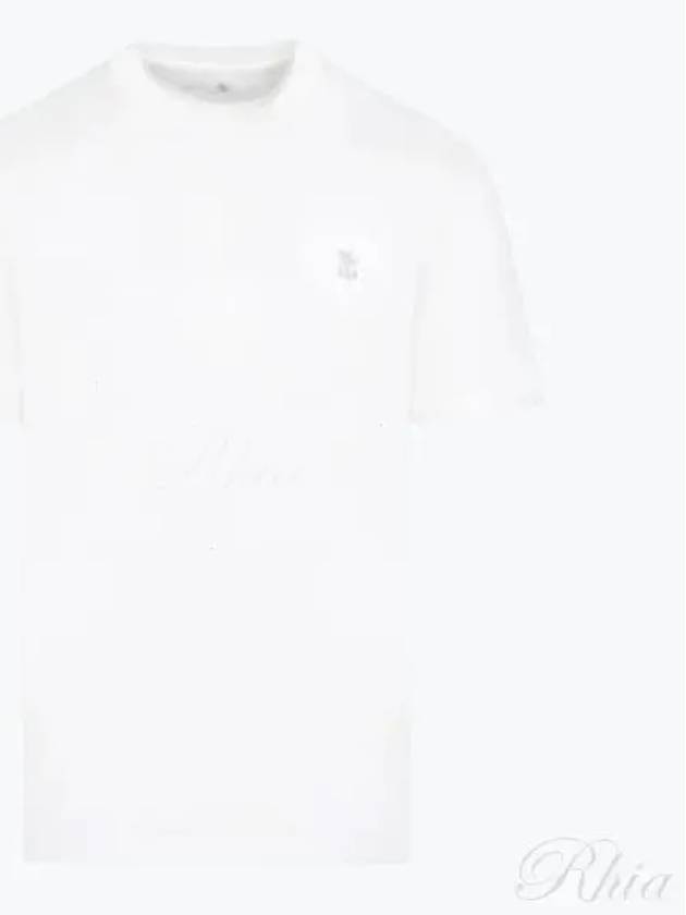 Logo Cotton Short-Sleeved T-Shirt White - BRUNELLO CUCINELLI - BALAAN 2