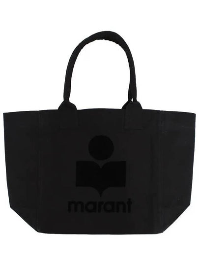 Yenky Logo Tote Bag Black - ISABEL MARANT - BALAAN 2