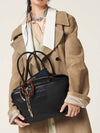 Leather top handle bowling bag large - MIU MIU - BALAAN 6