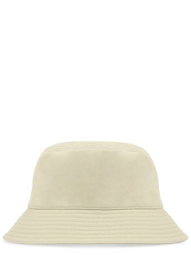 EKD Embroidered Cotton Bucket Hat Beige - BURBERRY - BALAAN 2