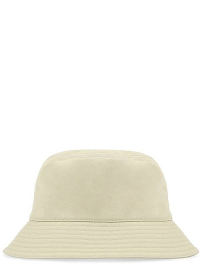 EKD Embroidered Cotton Bucket Hat Beige - BURBERRY - BALAAN 2