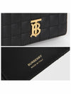 Lola Small Quilted Leather Folding Wallet Black Light Gold - BURBERRY - BALAAN 6