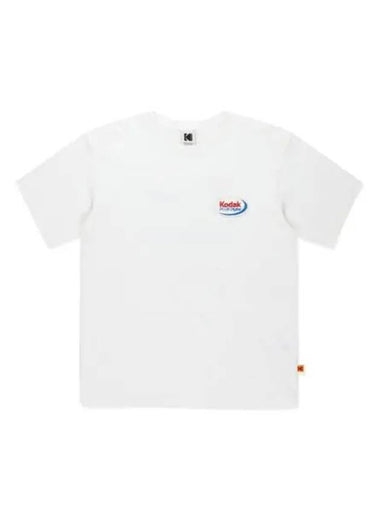 KODAK Apparel stereo overfit short sleeve t shirt white - KODO - BALAAN 1