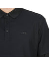 Liam Regular Fit Long Sleeve PK Shirt Black - J.LINDEBERG - BALAAN 9