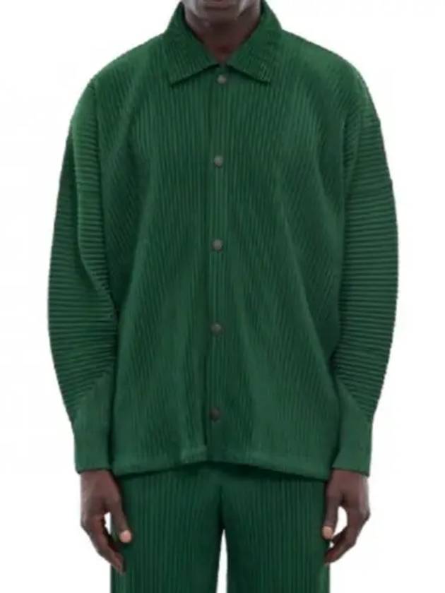 MC August Jacket Seaweed Green - ISSEY MIYAKE - BALAAN 2