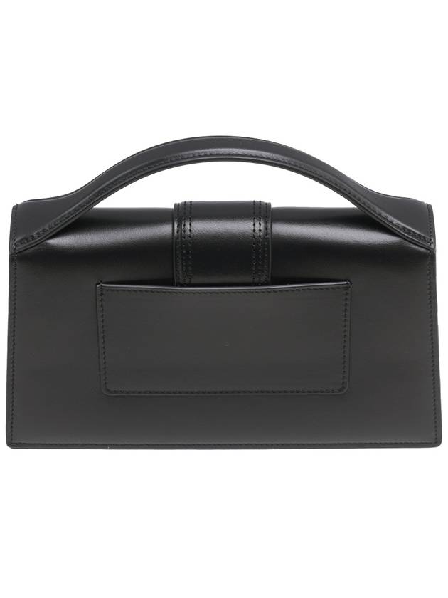 Le Grand Bambino Leather Tote Bag Black - JACQUEMUS - BALAAN 3