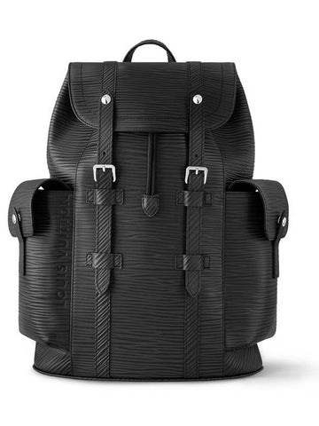 Christopher Backpack Black - LOUIS VUITTON - BALAAN 1