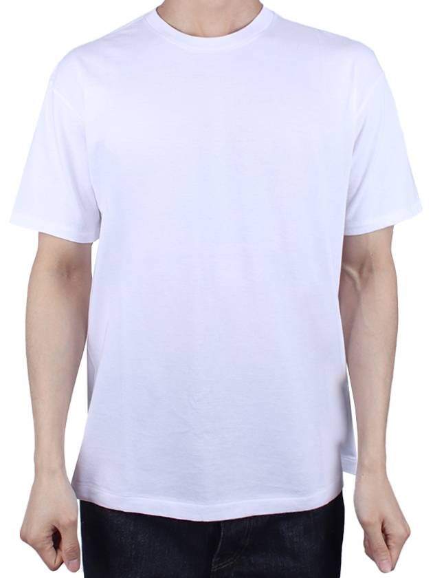 Men's Seamless Crew Neck Short Sleeve TShirt White A00T01ST WHITE - AURALEE - BALAAN 2