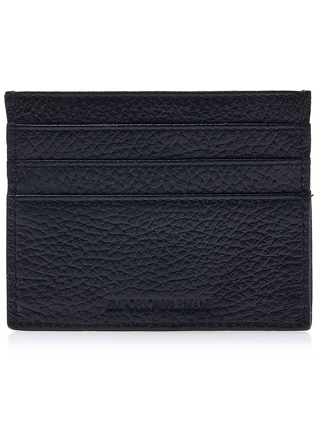 Logo Credit Card Wallet Black - EMPORIO ARMANI - BALAAN 4