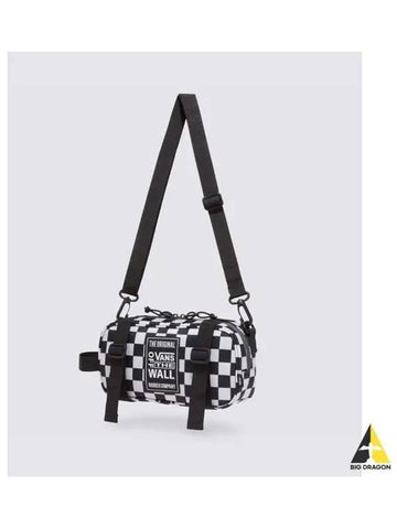 Crossbody Bag Asphalt Oat Checker VN000HZXDLR1 - VANS - BALAAN 1