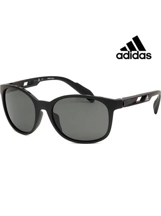 Sports Sunglasses SP0011 02D Black Polarized Golf - ADIDAS - BALAAN 1