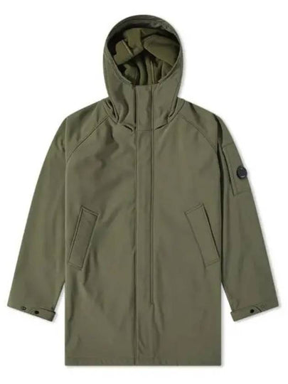 Men's Shell R Parka Green - CP COMPANY - BALAAN 2