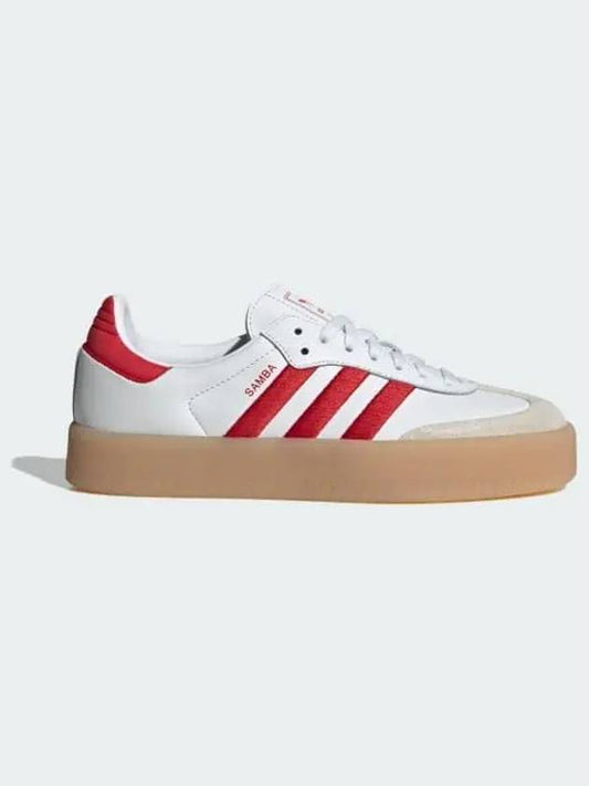 Originals Sambae Low Top Sneakers Red White - ADIDAS - BALAAN 2